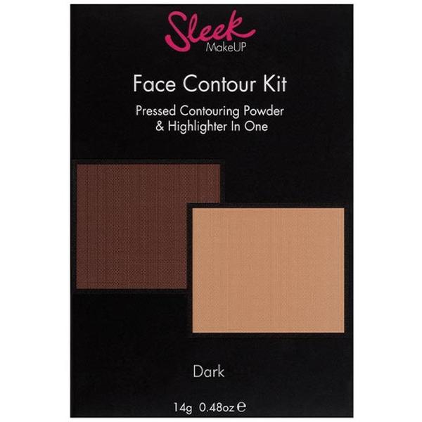 Sleek MakeUP Paleta Contouring Sleek Face Contour Kit Dark
