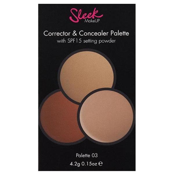 Sleek MakeUP Paleta Sleek Anticearcan Correct And Conceal 03