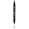 Contur De Ochi Milani Eye Tech Define 2 in 1 Brow+Eyeliner Felt Tip Pen Dark Brown/Black