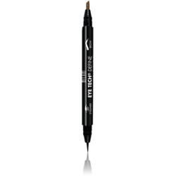 Contur De Ochi Milani Eye Tech Define 2 in 1 Brow+Eyeliner Felt Tip Pen Natural Taupe/Black