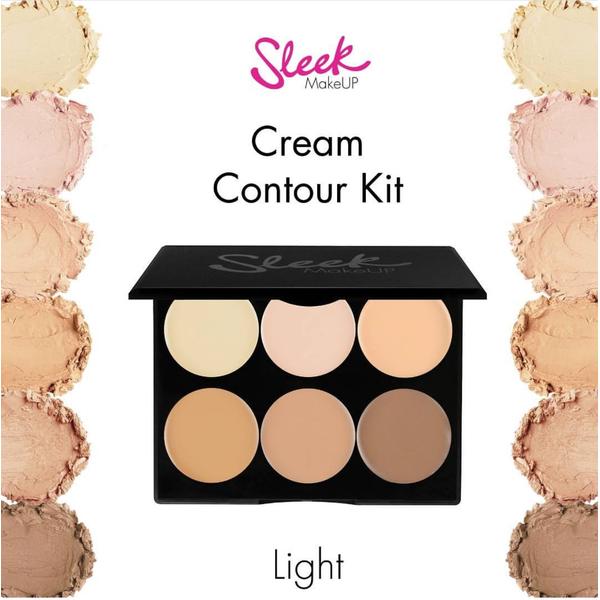 Sleek MakeUP Paleta Sleek Conturare Cream Contour Kit Light