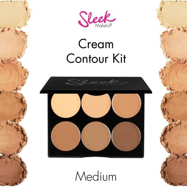 Sleek MakeUP Paleta Sleek Conturare Cream Contour Kit Medium