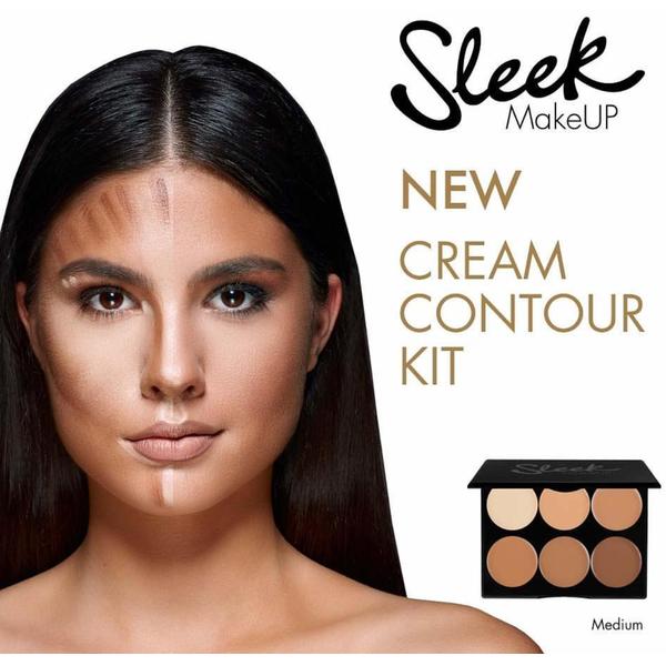 Sleek MakeUP Paleta Sleek Conturare Cream Contour Kit Medium