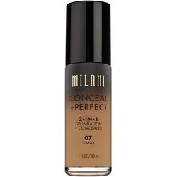 Fond De Ten + Corector Milani Conceal + Perfect 2 in 1 Foundation + Concealer Sand - 07