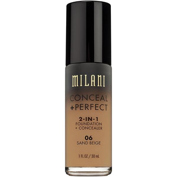 Fond De Ten + Corector Milani Conceal + Perfect 2 in 1 Foundation + Concealer Sand Beige - 06