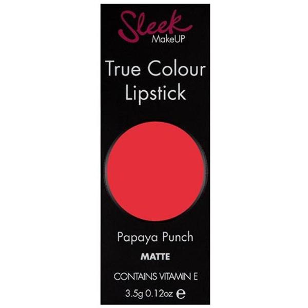 Sleek MakeUP Ruj Sleek True Color Lipstick Papaya Punch