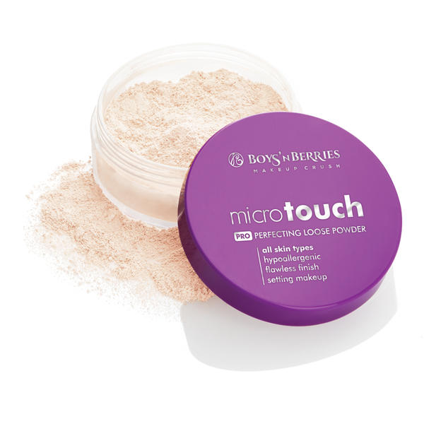 Boys n Berries Pudra pulbere Boys'n Berries MicroTouch Perfecting Loose Powder Ivory