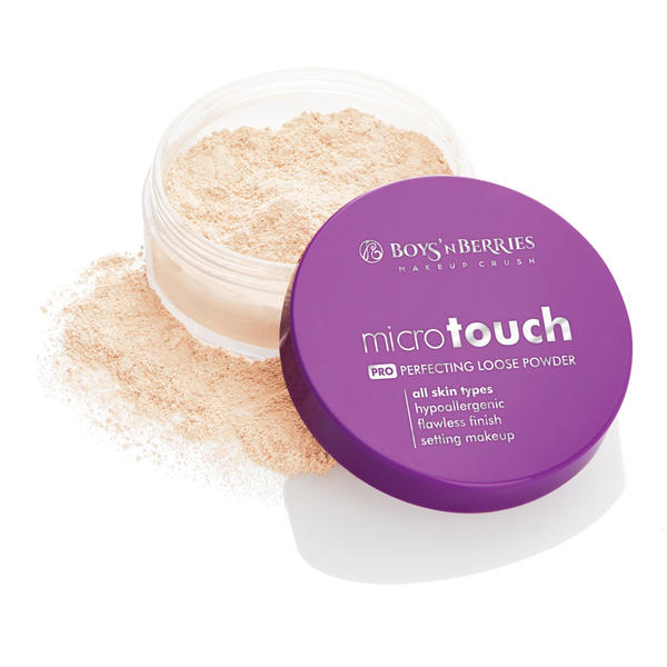 Boys n Berries Pudra pulbere Boys'n Berries MicroTouch Perfecting Loose Powder Nude