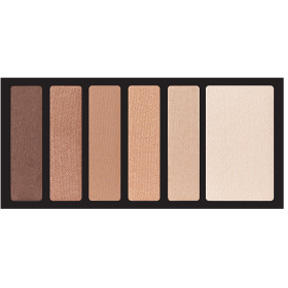 Kiss New York Professional Paleta Farduri Kiss Hexa Eyeshadow Palette Nude Brown