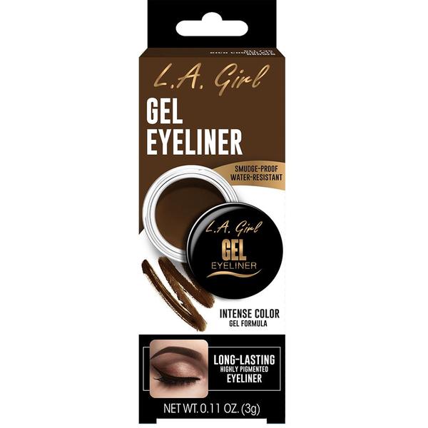 Contur De Ochi L.A. Girl Gel Eyeliner Rich Chocolate Brown