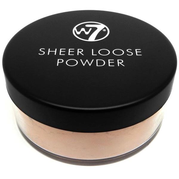 W7 Cosmetics Pudra Fata W7Cosmetics Sheer Loose Powder Biscuit