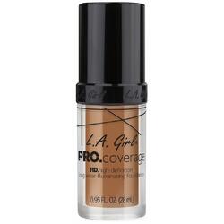 Fond De Ten L.A. Girl Pro Coverage HD High-Definition Long Wear Illuminating Foundation Sand GLM650