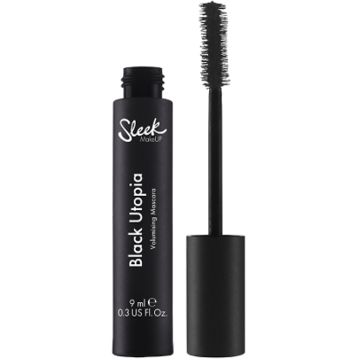 Mascara Sleek Makeup Black Utopia Volumising Black