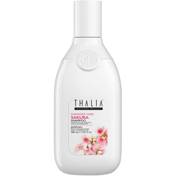 Sampon pentru par degradat cu extract de sakura Thalia 300 ml