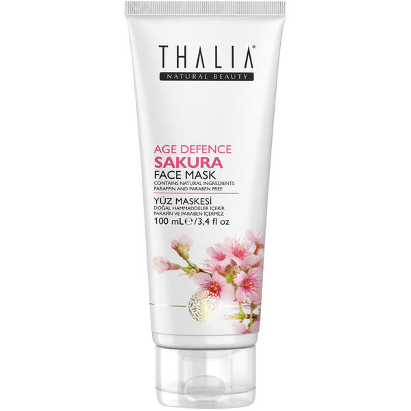 Masca de fata cu extract de sakura Age Defence Thalia 100 ml