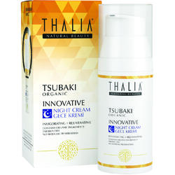 Crema antirid de noapte organica cu extract de tsubaki Thalia 50 ml