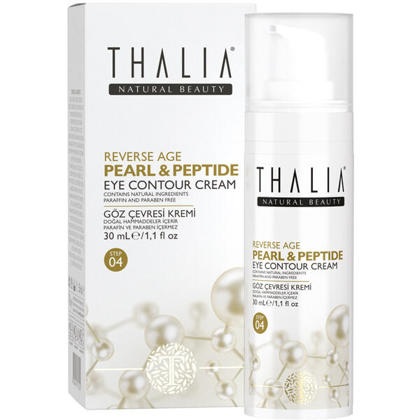 Crema Contour De Ochi Cu Perle Si Peptide Thalia Eye Contour Cream Reverse Age Pearl&Peptide 30 ml