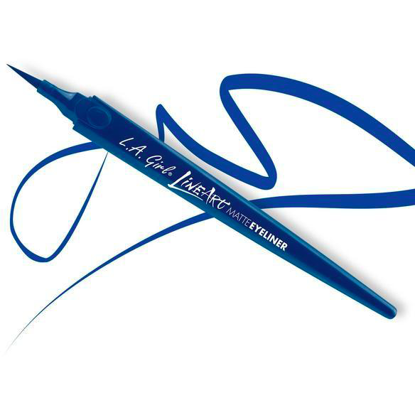 Creion De Ochi L.A. Girl LineArt MatteEyeliner Pen Cobalt GLE714
