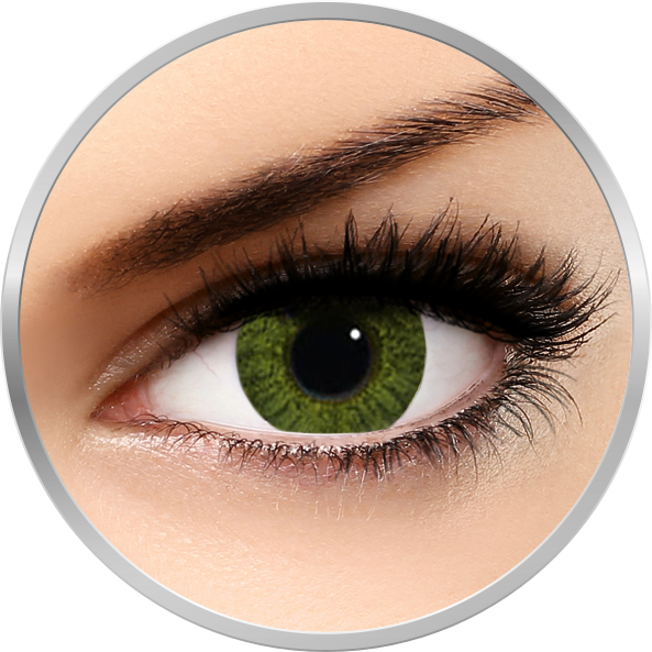Alcon / Ciba Vision Freshlook Colorblends Gemstone Green - lentile de contact colorate verzi lunare - 30 purtari (2 lentile/cutie)