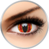 ColourVUE Crazy Sauron's Eye - lentile de contact colorate rosii anuale - 360 purtari (2 lentile/cutie)