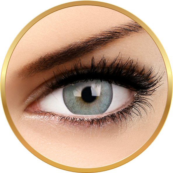 ColourVUE Lumina Gleaming Green - lentile de contact colorate verzi trimestriale - 90 purtari (2 lentile/cutie)