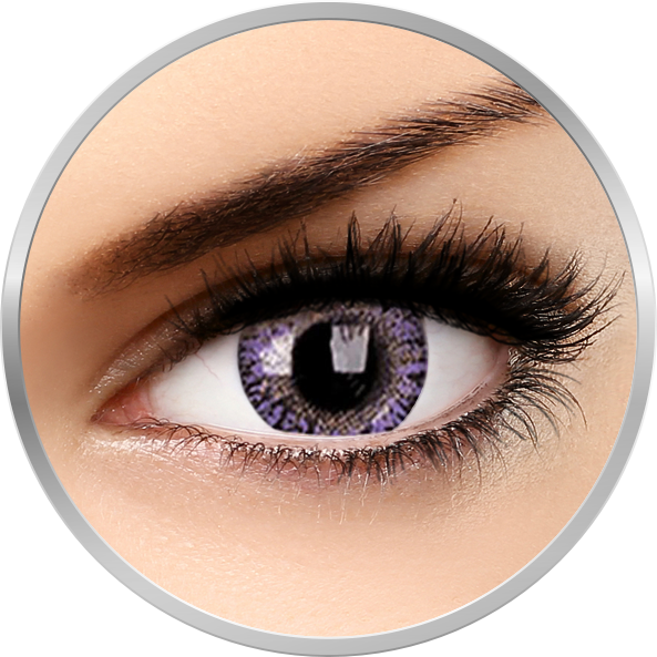 ColourVUE TruBlends Violet - lentile de contact colorate violet zilnice - (10 lentile/cutie)