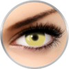 Auva Vision Fantaisie UV Glow Yellow - lentile de contact Crazy pentru Halloween anuale - 365 purtari (2 lentile/cutie)