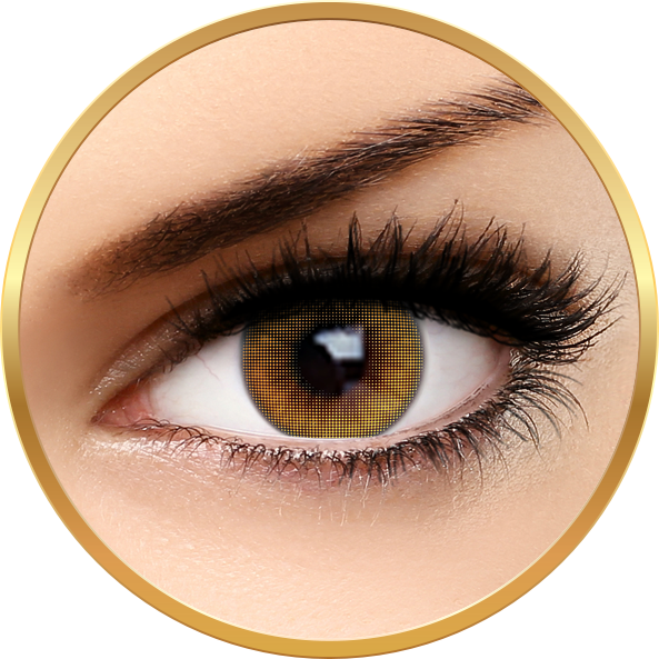 Auva Vision Fashion Lentilles Mood Brown - lentile de contact pentru Halloween anuale - 365 purtari (2 lentile/cutie)